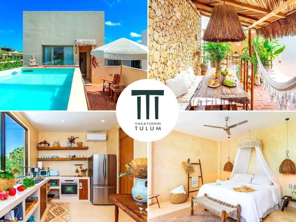 Award-Winning 2Br Villa Tulum Private Pool With Patio